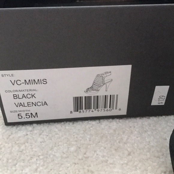 Vince Camuto Black Valencia Heels - Picture 6 of 6